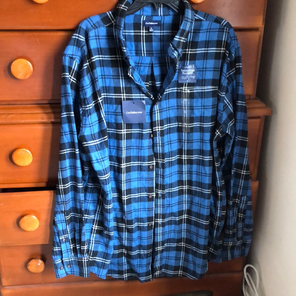 Men’s Large Croft & Barrow Flannel